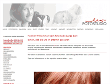 Tablet Screenshot of fotohaus-lange.com